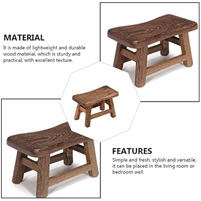 rayihni CHILDREN'S GARDENING POTTY STOOL - WOODEN SITTING CHAIR FOR BATHROOM, OUTDOOR, KIDS STEP, VANITY - NURSERY TRAVEL WENGE FURNITURE - Image 5